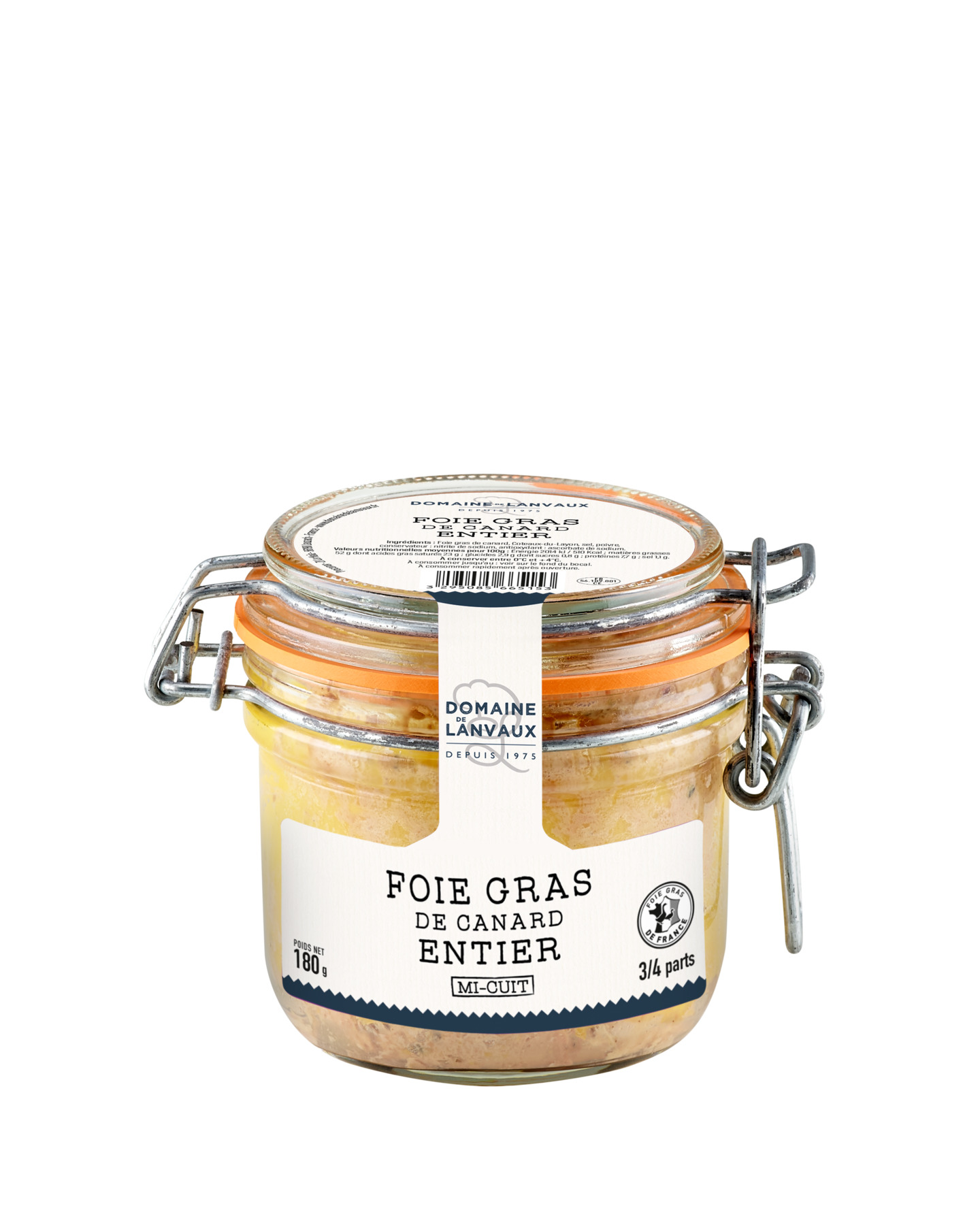 Foie Gras de Canard entier mi-cuit 180g - L'aile ou la cuisse